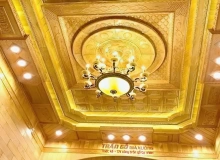 Trần nhà gỗ pơ mu tự nhiên - sự lựa chọn đã được khẳng định