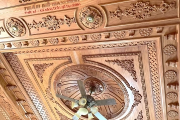 Trần gỗ cổ điển - mã số: CD-02