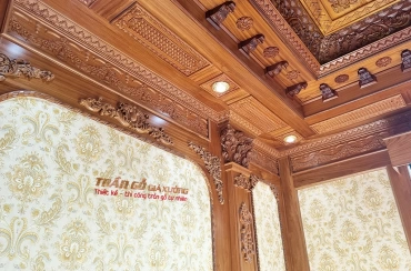 Trần gỗ cổ điển - mã số: CD-01