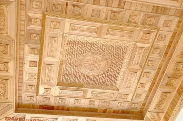 Trần gỗ phòng thờ - mã số: TPT-04