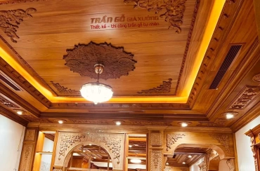 Trần gỗ cổ điển - mã số: CD-10P