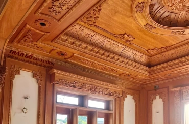 Trần gỗ cổ điển - mã số: CD-11