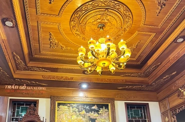  Trần gỗ cổ điển - mã số: CD-12